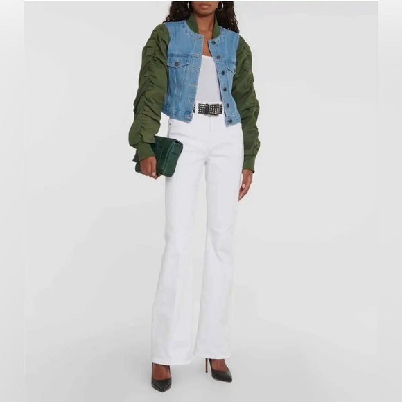 Veronica Beard Jean Emelia Combo Jacket in Pebble Stone S - Picture 3 of 7